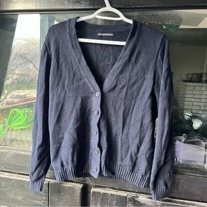 Brandy Melville Navy Blue Cardigan!